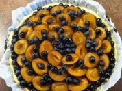 Zwetschgenkuchen mit Trauben und Zimt - Rezept