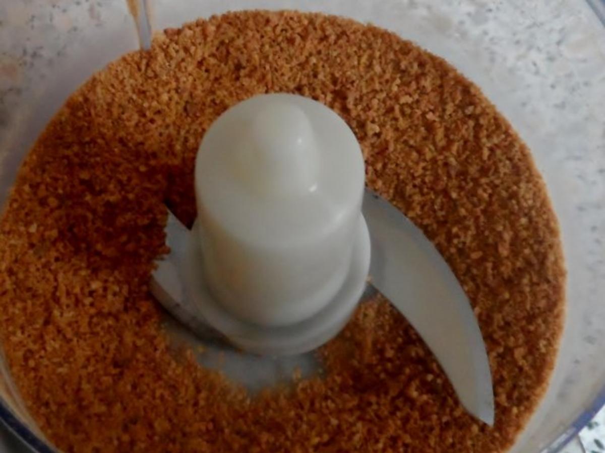 Dessert: Birnen Zwetschgen Crumble mit Cranberries und Chilischokolade ... Dessert: Birnen Zwetschgen Crumble mit Cranberries und Chilischokolade ...