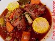 Coq au vin Marcos - Rezept