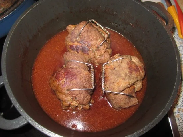 Rezept: Rinderrouladen Bild Nr. 8 Rinderrouladen - Rezept - Bild Nr. 8