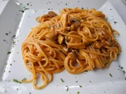 Spaghetti an Steinpilzragout - Rezept