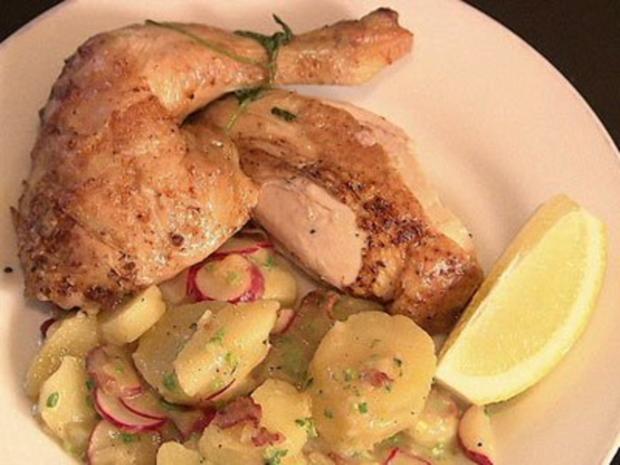 Brathendl mit Hendl und Hähnchen - Rezept mit Video - kochbar.de