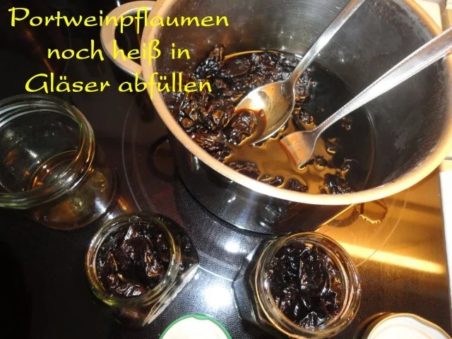 pikante Portwein-Pflaumen - Rezept - Bild Nr. 5