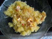 Spaghetti-Kürbis aus dem Ofen - Rezept