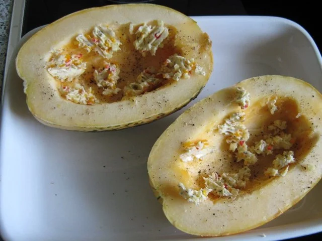 Spaghetti-Kürbis aus dem Ofen - Rezept - Bild Nr. 4