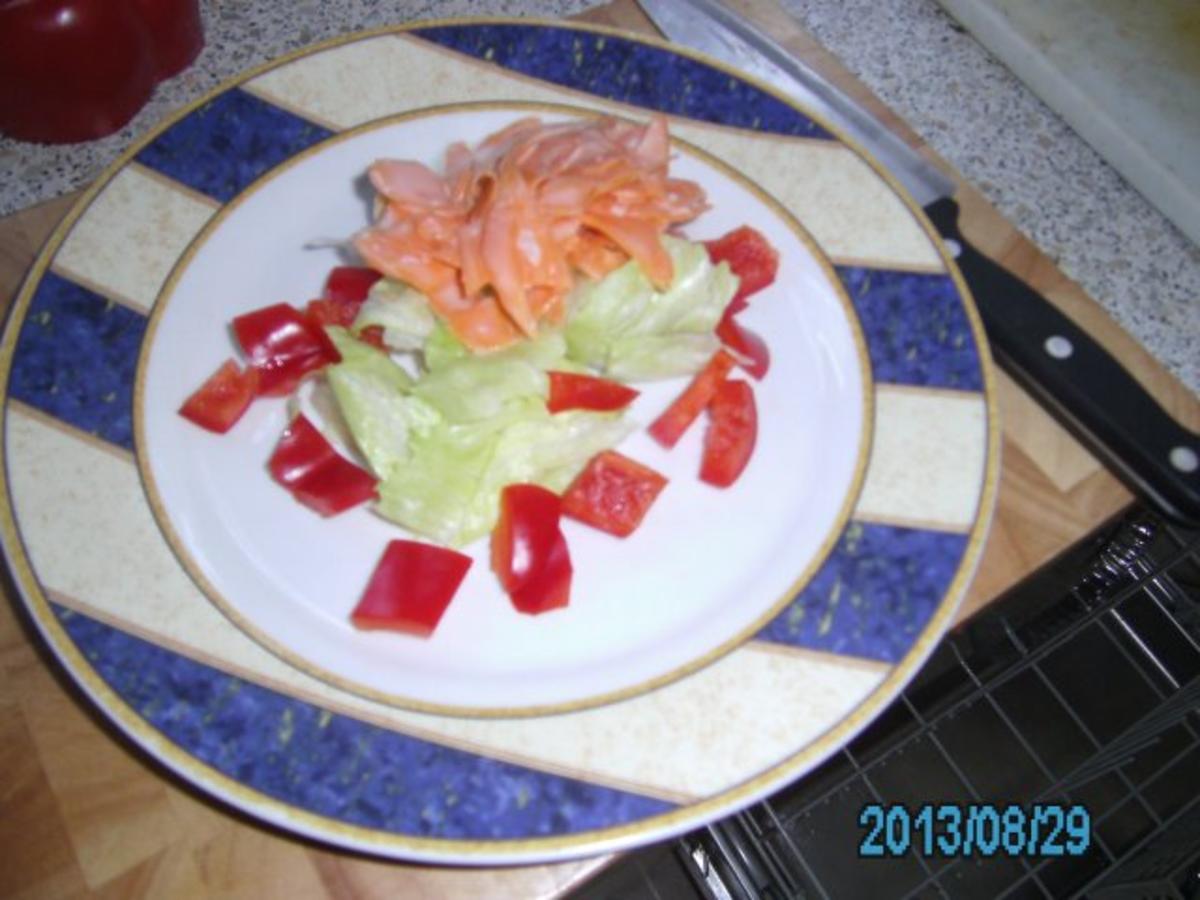 Flanksteak auf Salatteller - Rezept - Bild Nr. 2