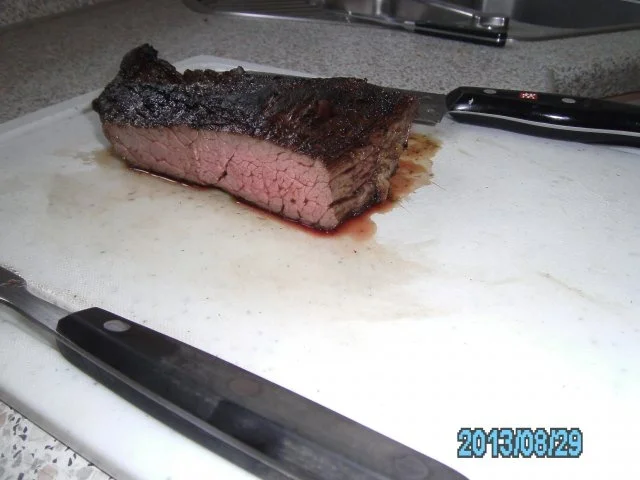 Flanksteak auf Salatteller - Rezept - Bild Nr. 4