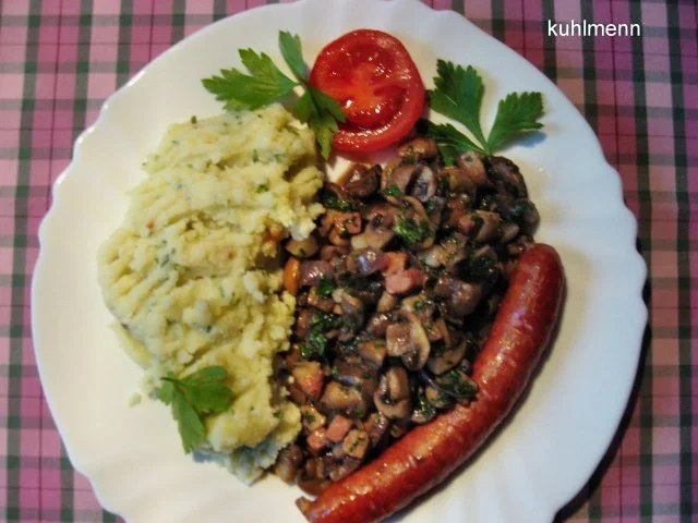 Champignontopf - Rezept
