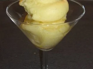 Rezept: Ananassorbet Ananassorbet - Rezept