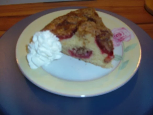 Kuchen : Zwetschgen mit Haselnusszudecke - Rezept - Bild Nr. 2