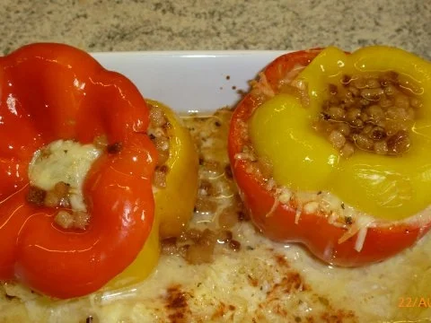 Paprika gefüllt mit Sauerkraut - Rezept - Bild Nr. 5