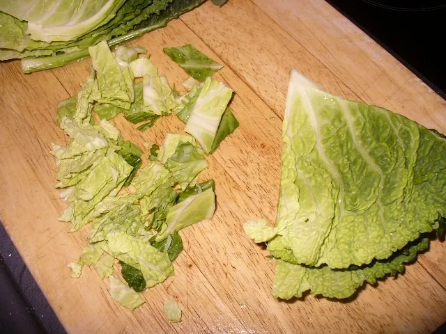 Wirsingröllchen mit Leberkäse - Rezept - Bild Nr. 4