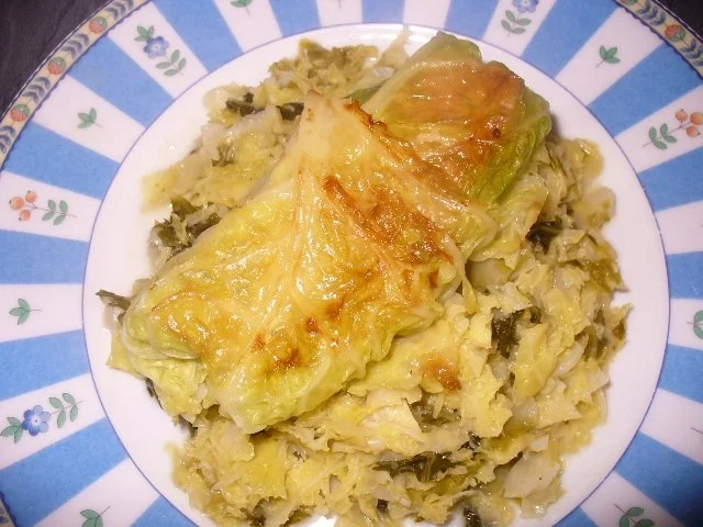 Wirsingröllchen mit Leberkäse - Rezept - Bild Nr. 9