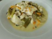 Eintopf: Fisch-Grüner Spargel-Topf - Rezept