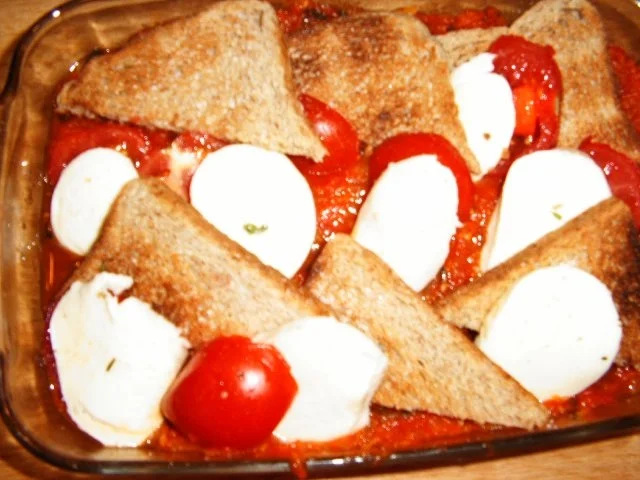 Rezept: Schnitzel-Tomaten-Auflauf Bild Nr. 10 Schnitzel-Tomaten-Auflauf - Rezept - Bild Nr. 10