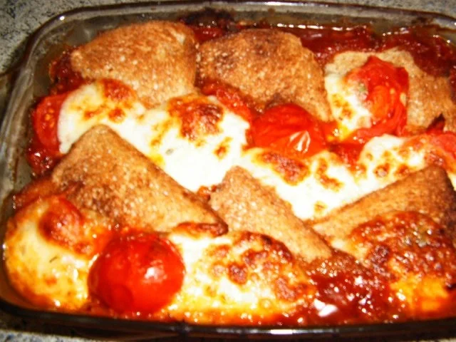 Rezept: Schnitzel-Tomaten-Auflauf Bild Nr. 11 Schnitzel-Tomaten-Auflauf - Rezept - Bild Nr. 11