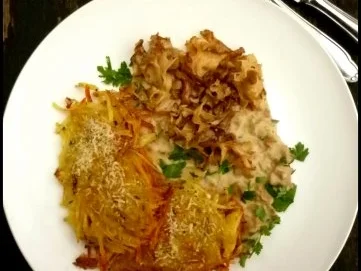 Krause Glucke mit Kartoffelrösti - Rezept - Bild Nr. 5