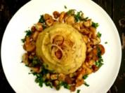 Steinpilz-Kartoffelpüree mit Flaschenbovisten - Rezept