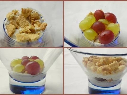 Weintrauben Dessert mit Quark - Joghurtcreme - Rezept - Bild Nr. 9