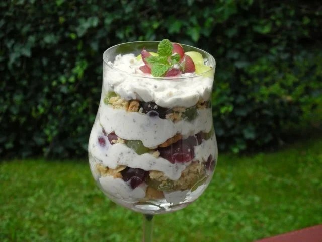 Weintrauben Dessert mit Quark - Joghurtcreme - Rezept - Bild Nr. 10
