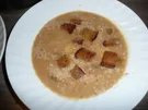 Rezept: Kartoffel - Sellerie - Suppe mit Steinpilzen, Crandbeeries, Walnüsse + Coutons ! Kartoffel - Sellerie - Suppe mit Steinpilzen, Crandbeeries, Walnüsse + Coutons ! - Rezept