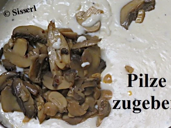Pilz - Bechamelsoße - Rezept - Bild Nr. 10