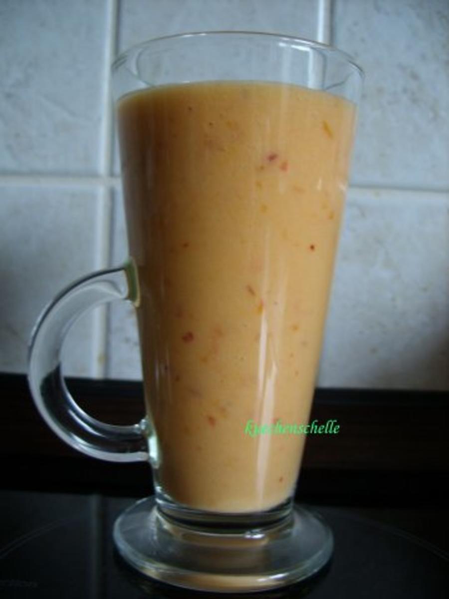 Bilder für Smoothie: Ananas-Nektarine mit Joghurt - Rezept