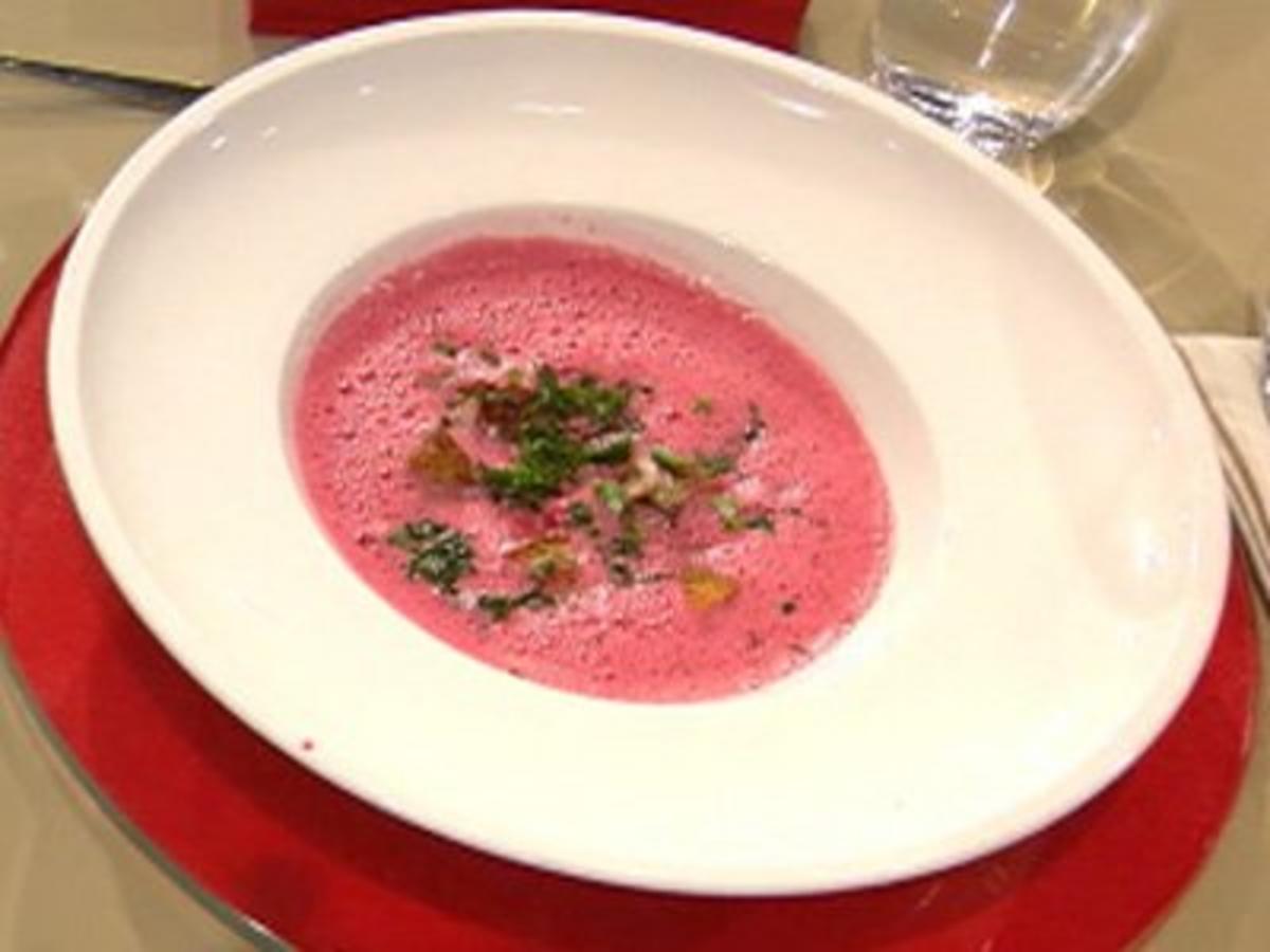 Rote-Bete-Suppe (Steffen Henssler) - Rezept Eingereicht von Grill den
Henssler