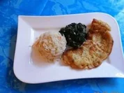 Kochen:Scholle im Kräuterbackteig und Spinat - Rezept