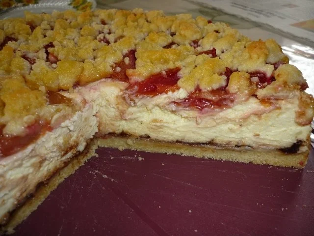 Rezept: Zwetschgen-Käsekuchen Bild Nr. 2 Zwetschgen-Käsekuchen - Rezept - Bild Nr. 2