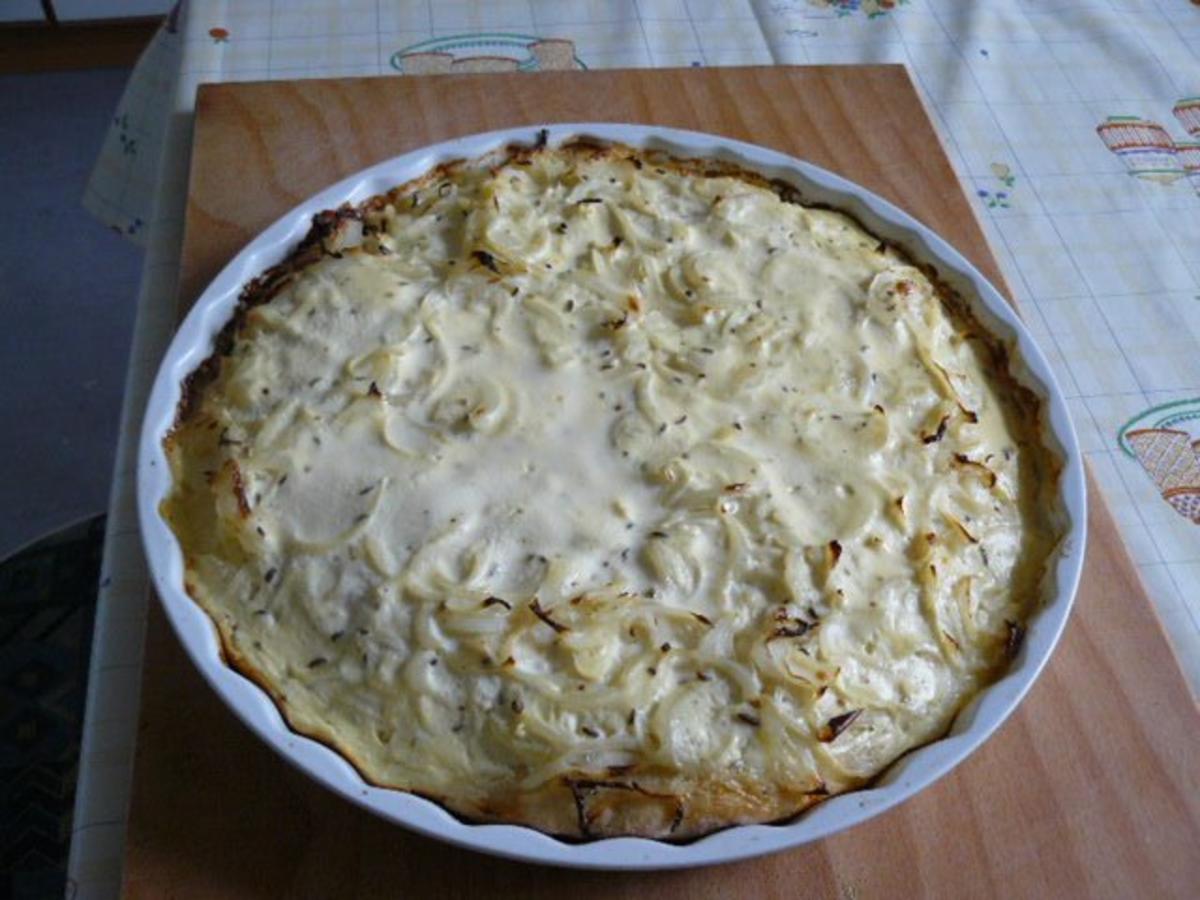 Zwiebelkuchen - Rezept