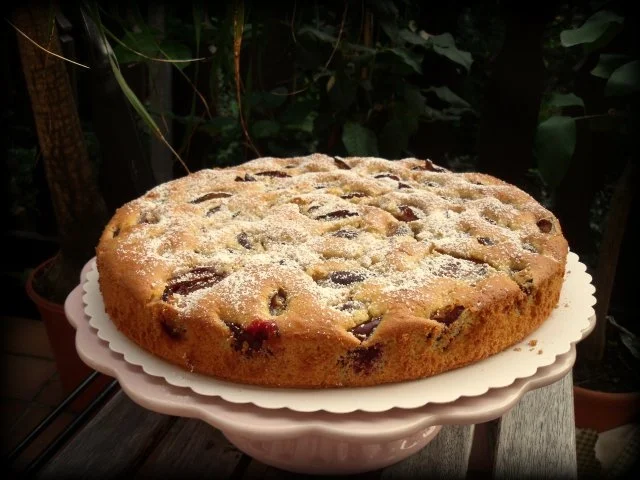 Zwetschgen-Eierlikörkuchen - Rezept