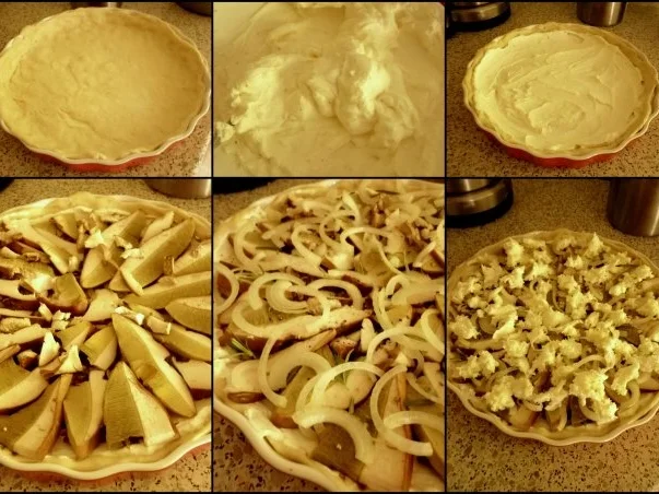 Quiche aux cèpes - Steinpilz-Quiche - Rezept - Bild Nr. 4
