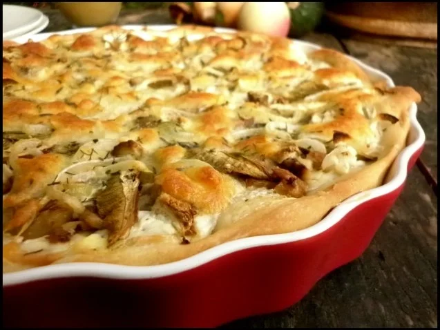 Quiche aux cèpes - Steinpilz-Quiche - Rezept - Bild Nr. 5