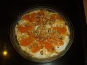 Joghurtdessert mit Mandarine und Walnuss - Rezept