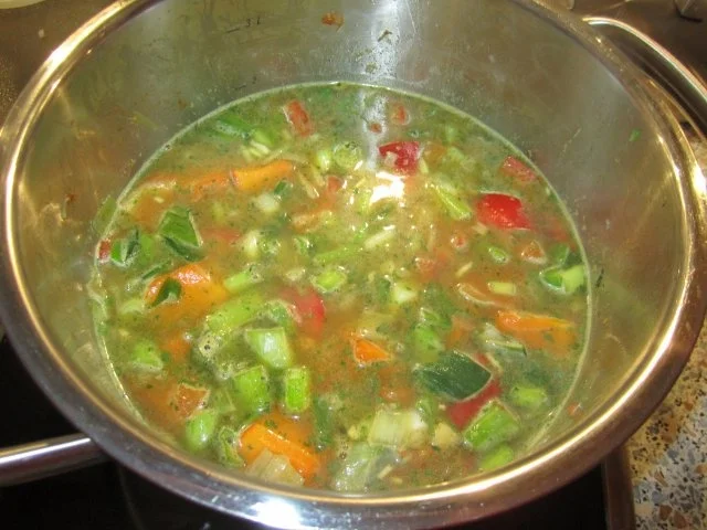 Kürbis-Kokos-Suppe mit roten Linsen - Rezept - Bild Nr. 7