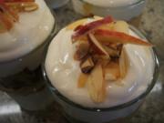 Dessert: Sahnequark "Apfelstrudel" - Rezept