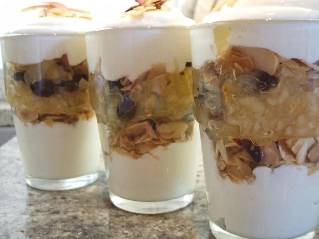 Rezept: Dessert: Sahnequark "Apfelstrudel" Bild Nr. 9 Dessert: Sahnequark "Apfelstrudel" - Rezept - Bild Nr. 9