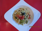 Vegetarisch: Gemüse-Nudelpfanne - Rezept