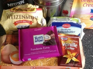 Schoko-kaffee-Kuchen mit Vanillesahne - Rezept - Bild Nr. 2