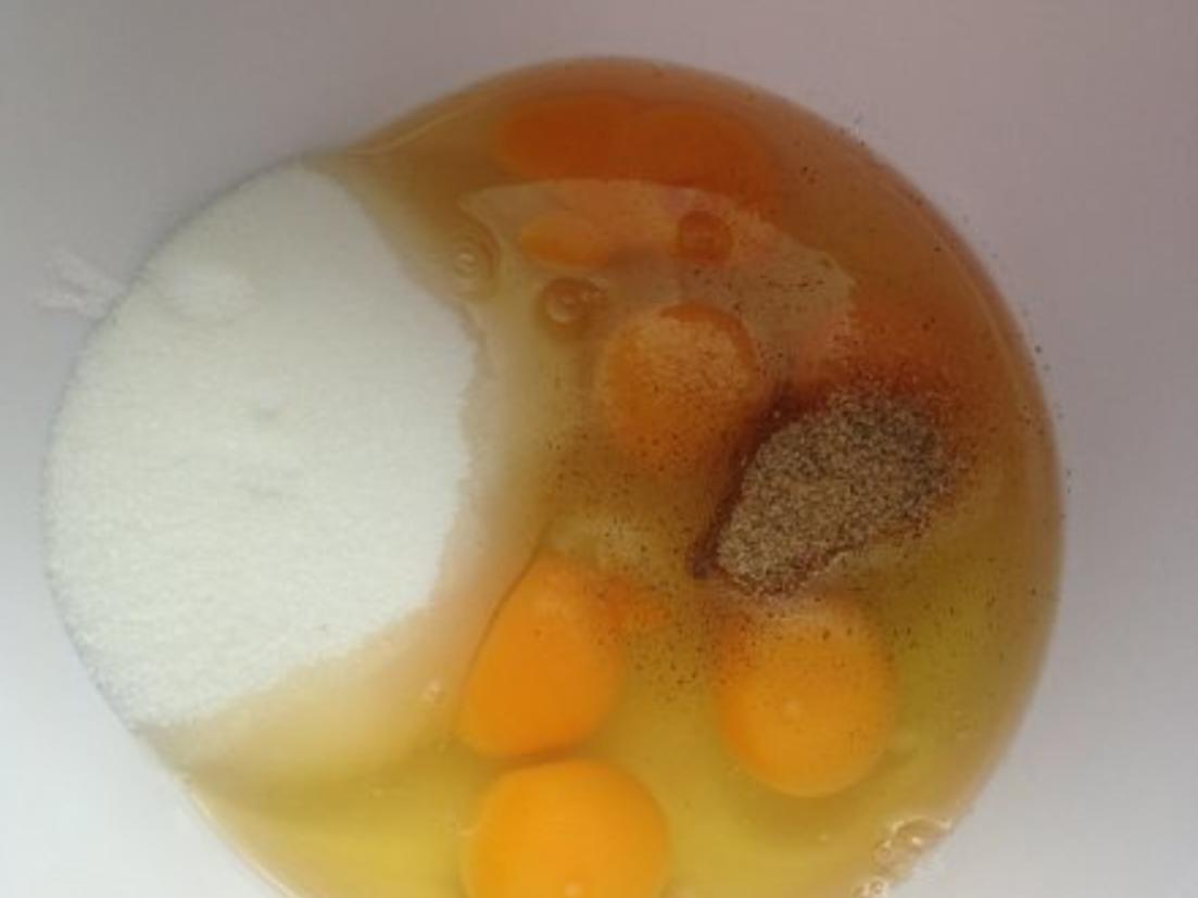 Schoko kaffee Kuchen mit Vanillesahne - einfach - von nannsi