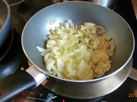 Pilze mit Feuerbohnen - Rezept - Bild Nr. 4