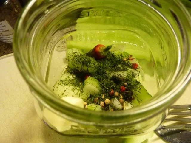 Rezept: Vorrat: Senfgurken Bild Nr. 9 Vorrat: Senfgurken - Rezept - Bild Nr. 9