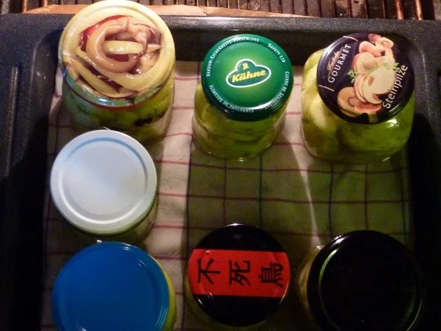 Rezept: Vorrat: Senfgurken Bild Nr. 11 Vorrat: Senfgurken - Rezept - Bild Nr. 11