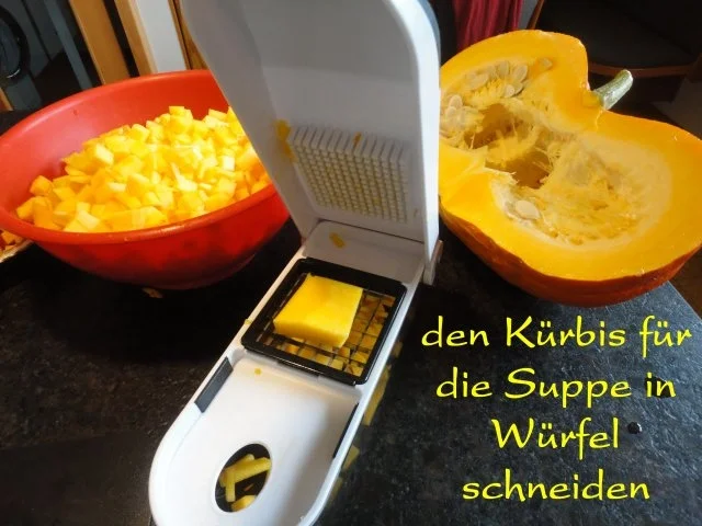 Rezept: Orientalische Kürbis Creme Suppe Bild Nr. 3 Orientalische Kürbis Creme Suppe - Rezept - Bild Nr. 3