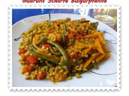 Gemüse: Scharfe Bulgurpfanne - Rezept