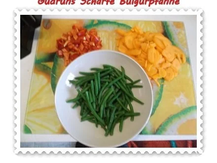 Gemüse: Scharfe Bulgurpfanne - Rezept - Bild Nr. 5