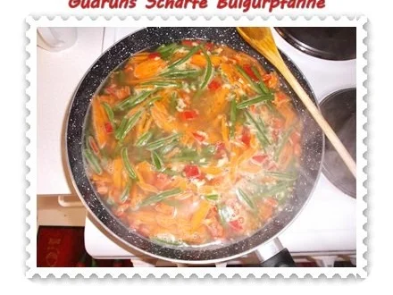 Gemüse: Scharfe Bulgurpfanne - Rezept - Bild Nr. 7