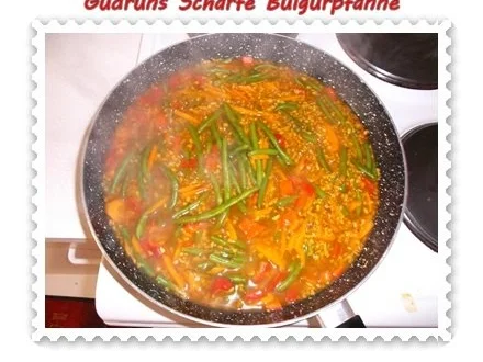 Gemüse: Scharfe Bulgurpfanne - Rezept - Bild Nr. 9