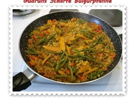 Gemüse: Scharfe Bulgurpfanne - Rezept - Bild Nr. 10